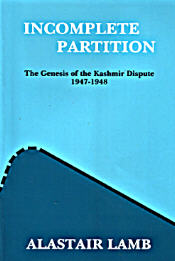 Incomplete Partition by Alastair Lamb published by Roxford Books